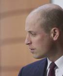 Prince William's very short buzzcut has the world talking. Photo./ AP