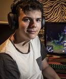Ari Greene-Young, 17, gets paid to play League of Legends. Photo / Michael Craig