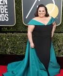 Maori singer Keala Settle attends The 75th Annual Golden Globe Awards at The Beverly Hilton Hotel. Photo / Getty