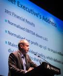 Graeme Stephens at this year's SkyCity AGM. Photo/Jason Oxenham