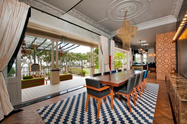 The shabby, chic house sold by the Ross couple. 