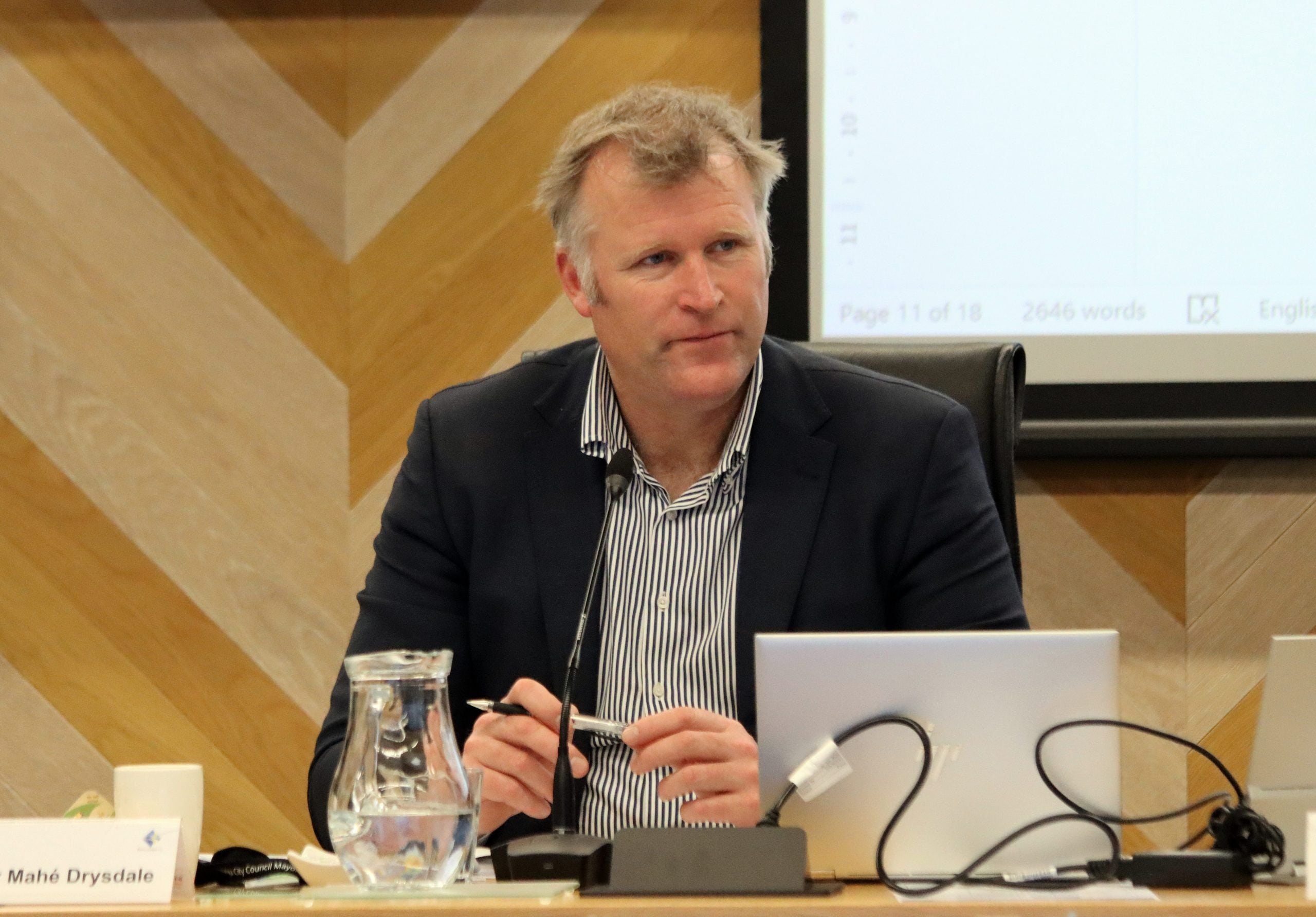 Tauranga Mayor Mahe Drysdale. Photo / Alisha Evans