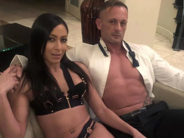 Shortly after Cassie and Dorian del Isla married, the pair became porn stars. Photo / Supplied