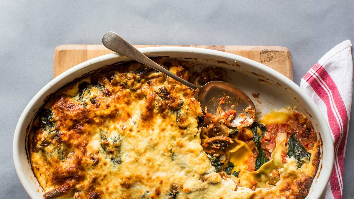 Spinach and mushroom lasagne - Eat Well Recipe - NZ Herald