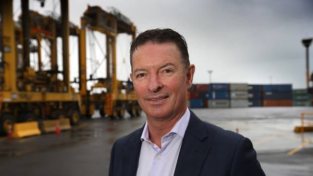 Ports of Auckland CEO Tony Gibson. Photo / File