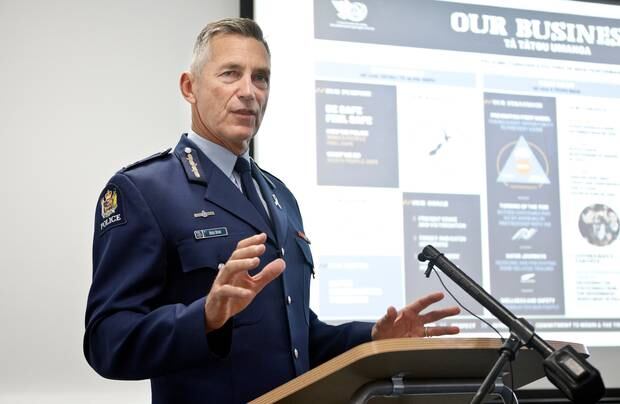 Police Commissioner Mike Bush says he supports the Kingi inquiry and looks forward to clarifying matters. Photo / Andrew Warner.