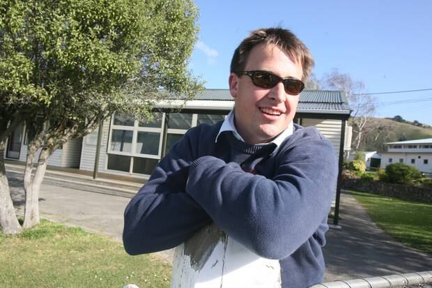 Hamish Fenemor, pictured when he was principal of Tinui School in the Wairarapa, says Labour stopped a National plan in 2017 to roll out 200 prefabs. Photo / File