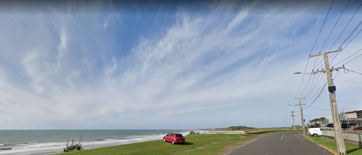 One seriously injured after car ends up in water at New Plymouth beach - New Zealand Herald