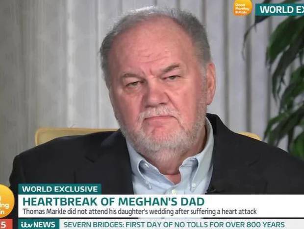 Thomas Markle has given several major interviews. Photo / ITV