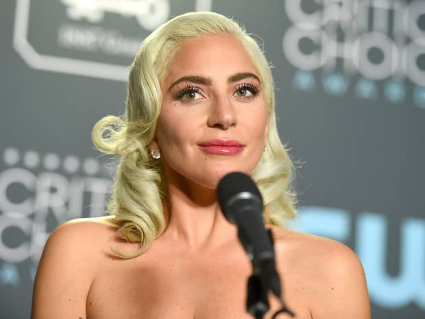 Lady Gaga took aim at Donald Trump over the record shutdown during a Las Vegas concert. Photo / AP