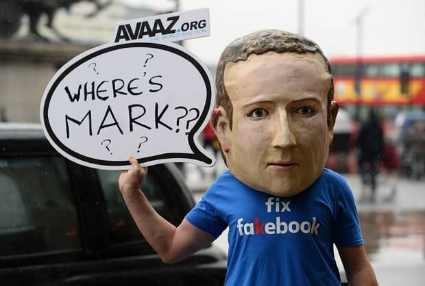 The lack of comment from Facebook executives is frustrating the Privacy Commissioner. Photo/Getty Images. 