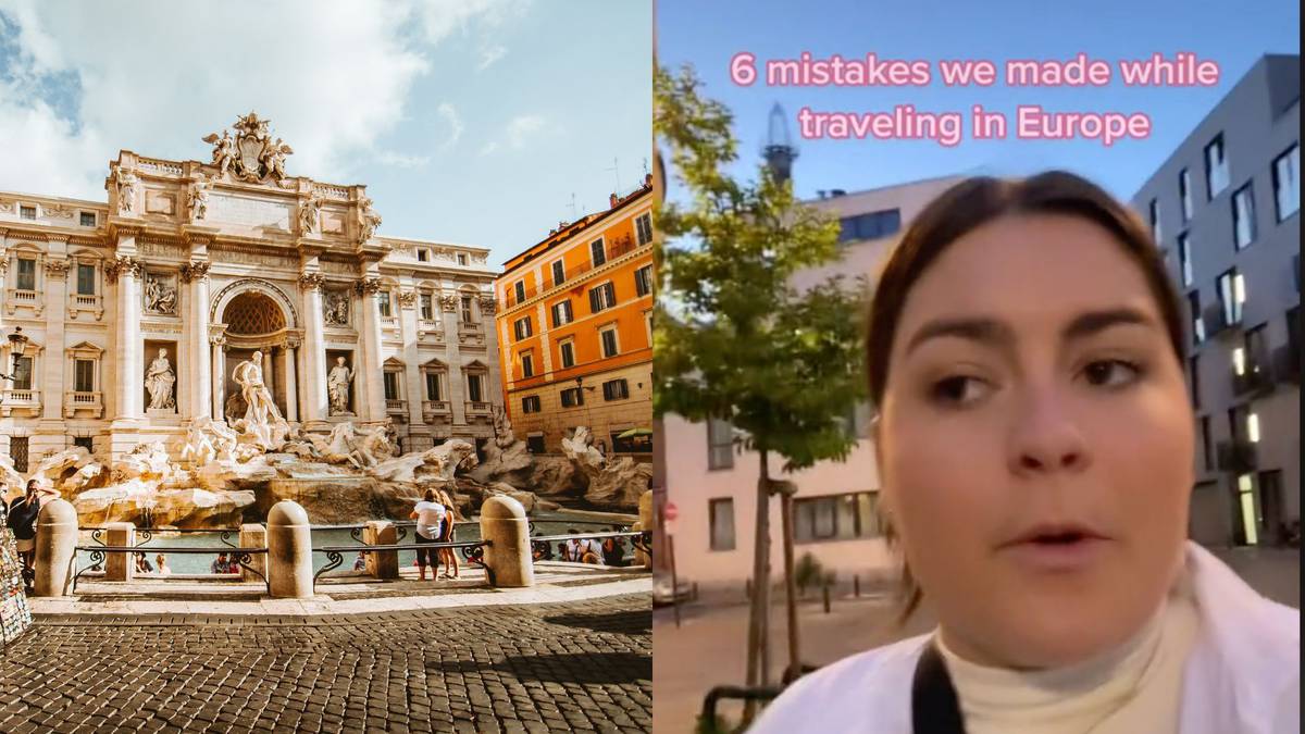 Photo of Voyager en Europe : les voyageurs partagent six erreurs TikTok hilarantes à éviter