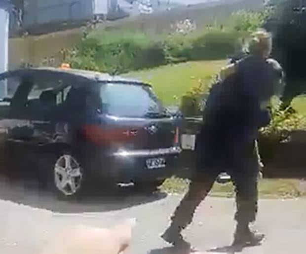 The second child is rescued from the property. 