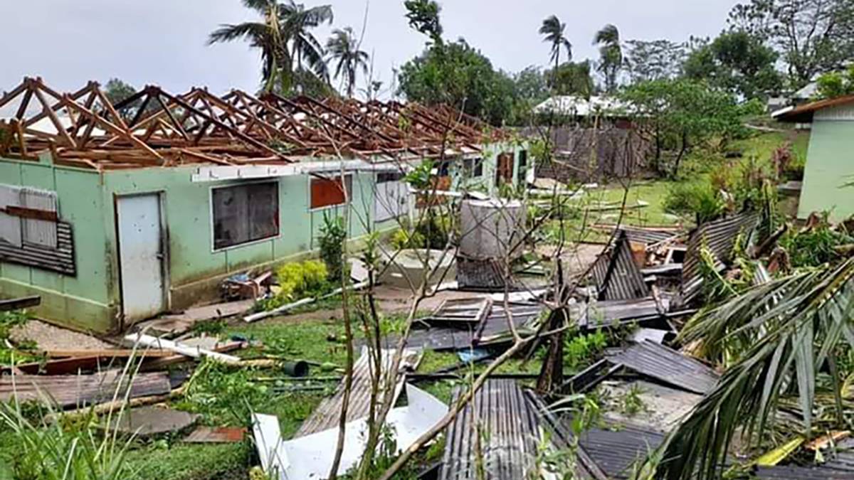 Cyklon tropikalny Lula: Wszystko w porządku na Vanuatu, stopień Lula został obniżony do dawnego cyklonu tropikalnego
