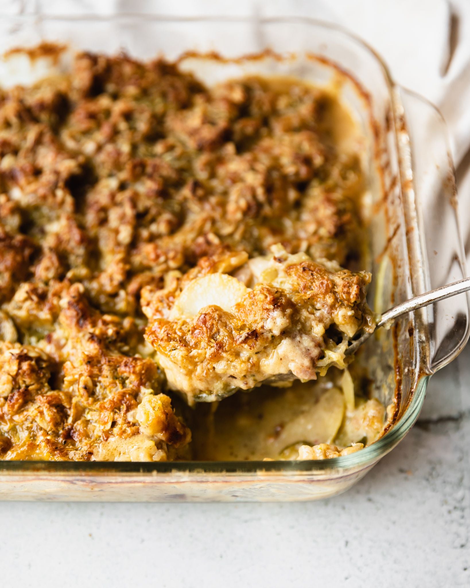 Potato Vegan Vegetable Gratin Vegetarian Potato Bake Recipe