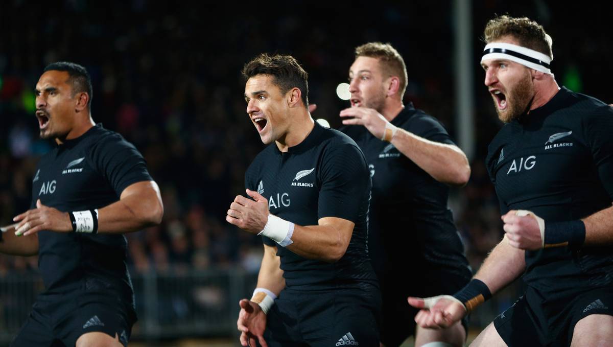 Rugby I Hid Behind The Big Island Boys Dan Carter Reveals Hilarious Story About All Blacks Haka Nz Herald
