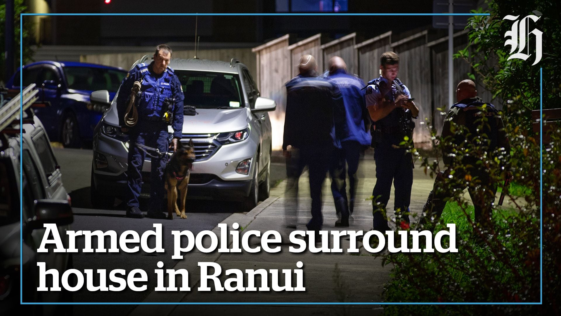 Armed police surround house in Ranui after late night incident - NZ Herald