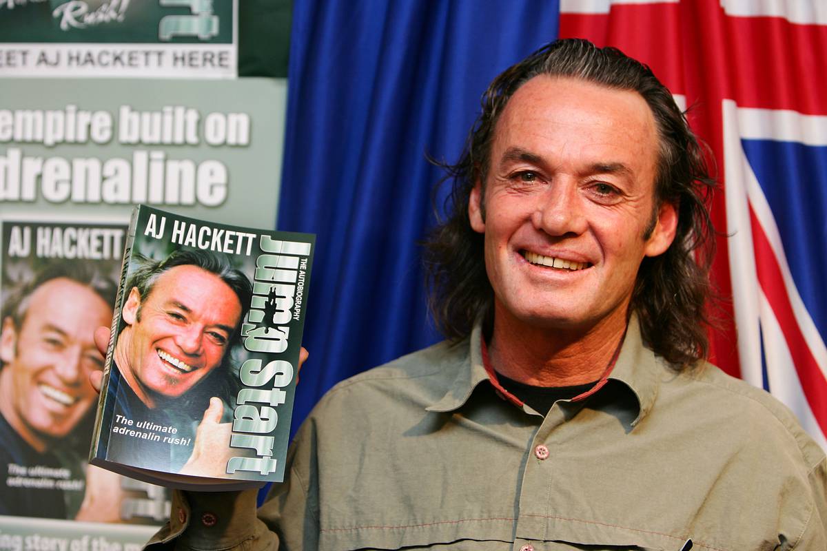 Bungy Pioneer Aj Hackett Honoured For Services To Adventure Tourism Nz Herald