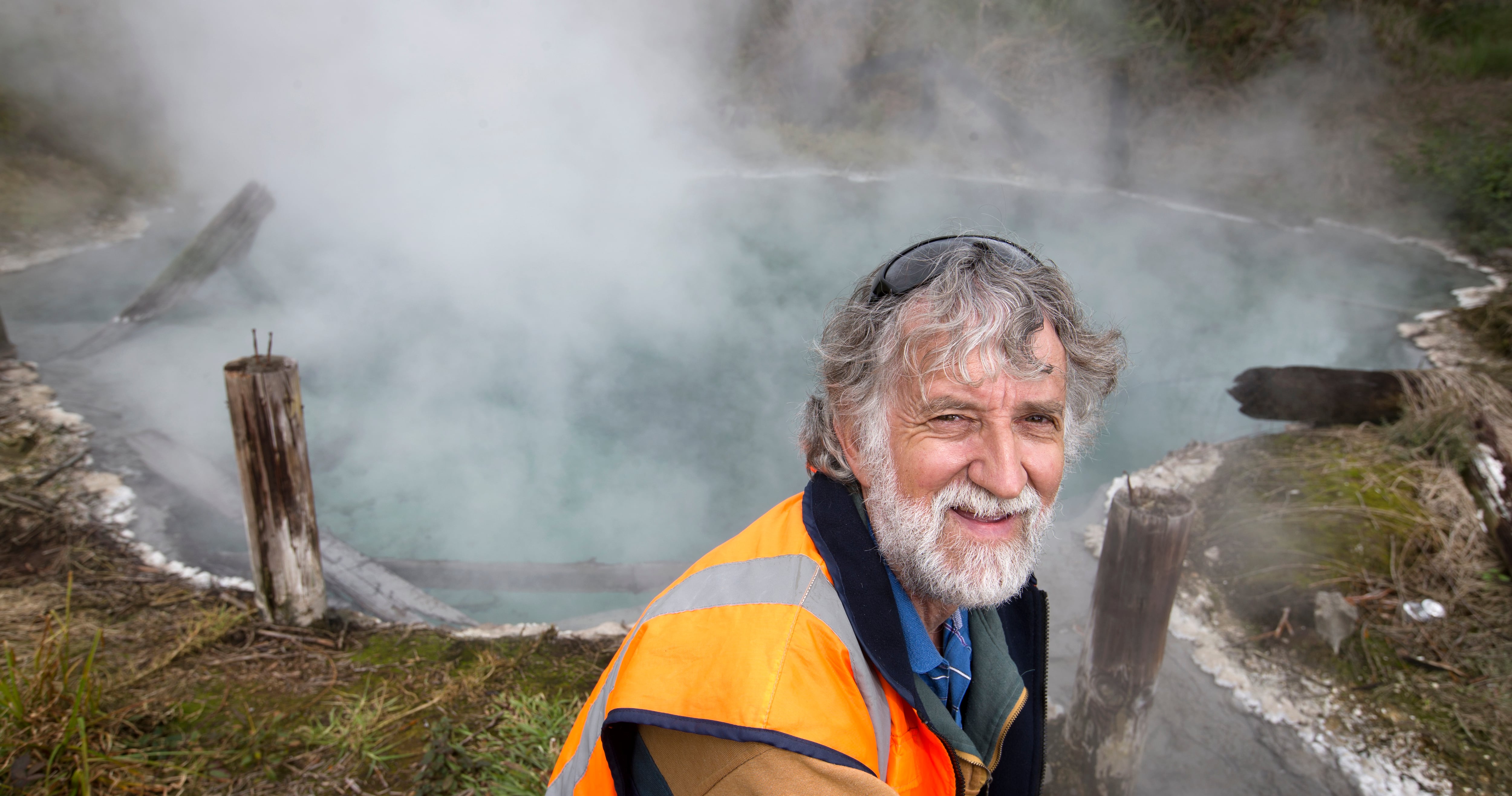 GNS Science volcanologist Brad Scott and his colleagues have started using drones to map geothermal activity. 