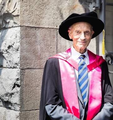 The Nonagenarian Graduate Doctorate In Medicine For 90 Year Old