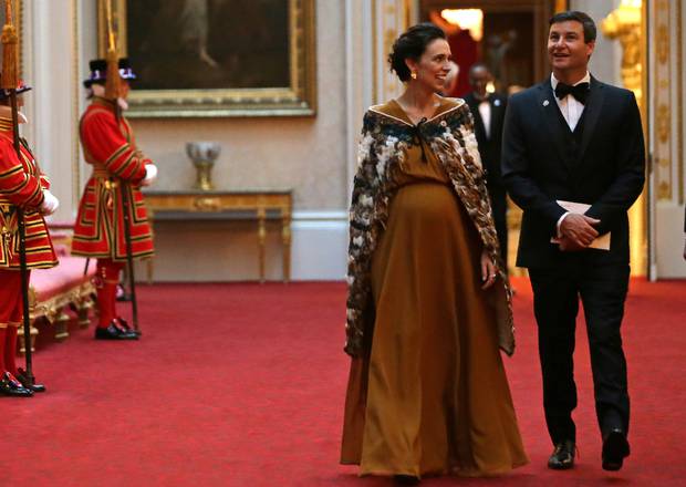 Prime Minister Jacinda Ardern attends The Queen's Dinner during The Commonwealth Heads of Government Meeting at Buckingham Palace. Photo / Getty Images