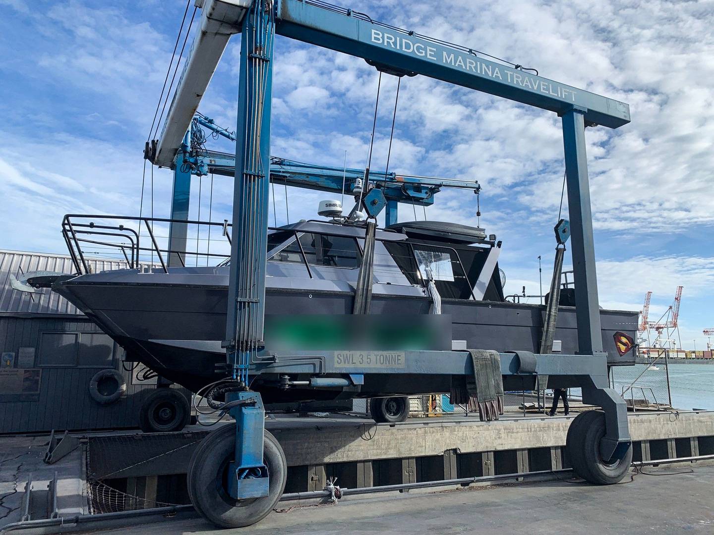 The $180,000 vessel was part of an alleged plot to smuggle hundreds of kilograms of drugs into New Zealand. Photo / Supplied
