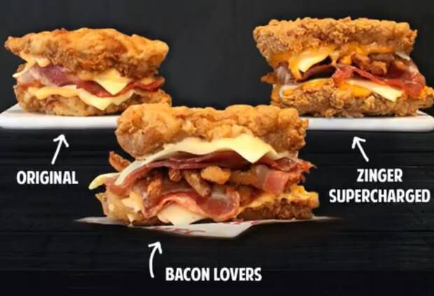 I M Down Kfc S Double Down Is Back And Kiwis Are Losing Their Minds Nz Herald