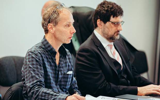 Nicky Hager at the Operation Burnham inquiry in September last year. Photo: RNZ /Dom Thomas