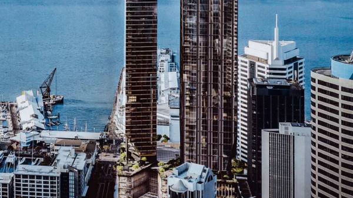 Bliźniacze wieże w Auckland zaplanowane przez Precinct Properties na terenie śródmiejskiego parkingu