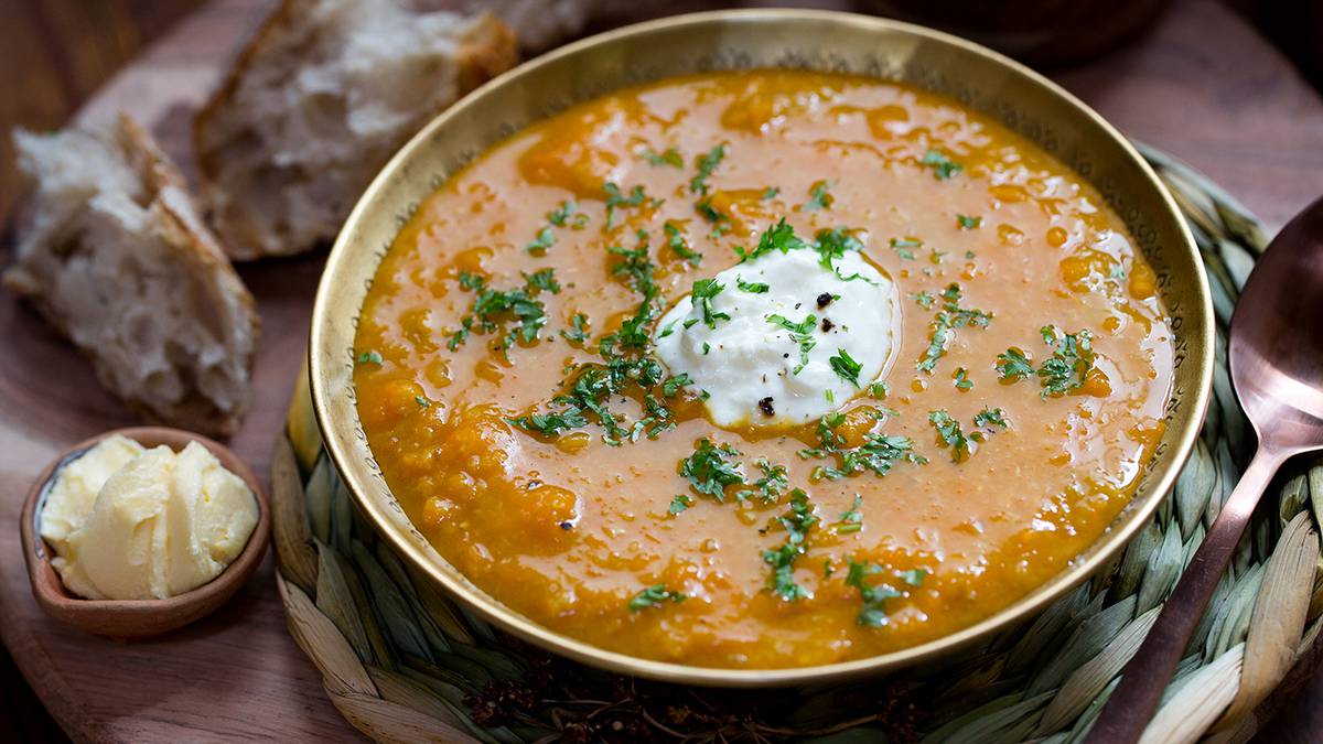 Pumpkin and red lentil soup - NZ Herald
