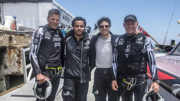 Emirates Team Nz Meet Tom Cruise Nz Herald