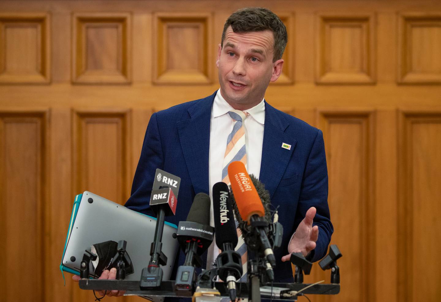 Act Party leader David Seymour said the fact it had taken seven days to identify close contacts showed contact tracing was a "costly charade". Photo / Mark Mitchell