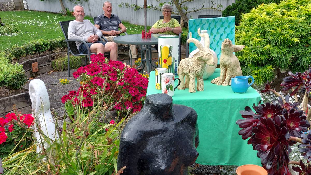 Artists and potters fired up for Art in the Garden