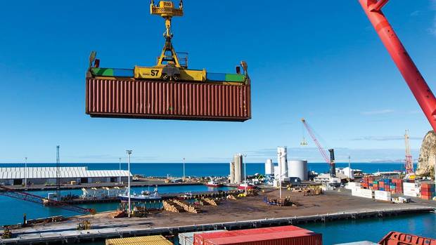 Sales of land for logistics purposes related to its port operations are booming at Napier. Photo / Supplied