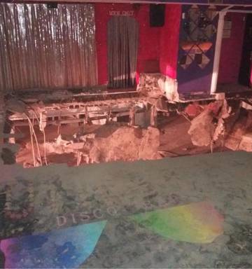 Shocking Video Shows A Night Club Floor Collapsing In Tenerife Injuring 22 Nz Herald