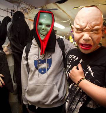Halloween Brings Out Tricks And Treats In Costumes Nz Herald
