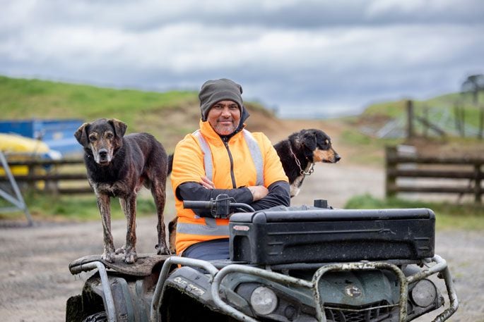 Former Steamers captain Wayne Ormond is now farming near Taupō. Photo by Jamie Troughton/Dscribe Media.