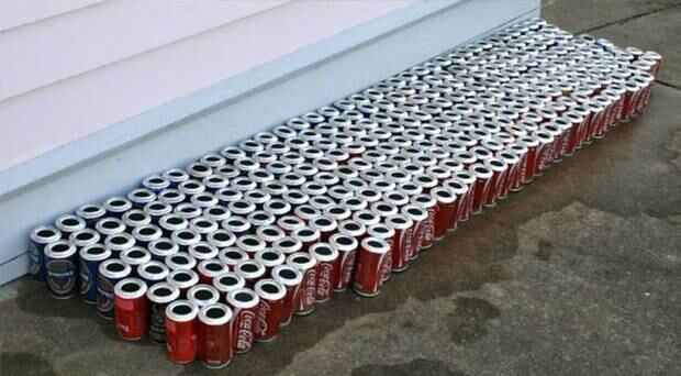 An ingenious hack by a do-it-yourself homeowner has cut his electricity bill down to just $1.50 a year using aluminium cans to create a heat panel. Photo / Frugal Kiwi 