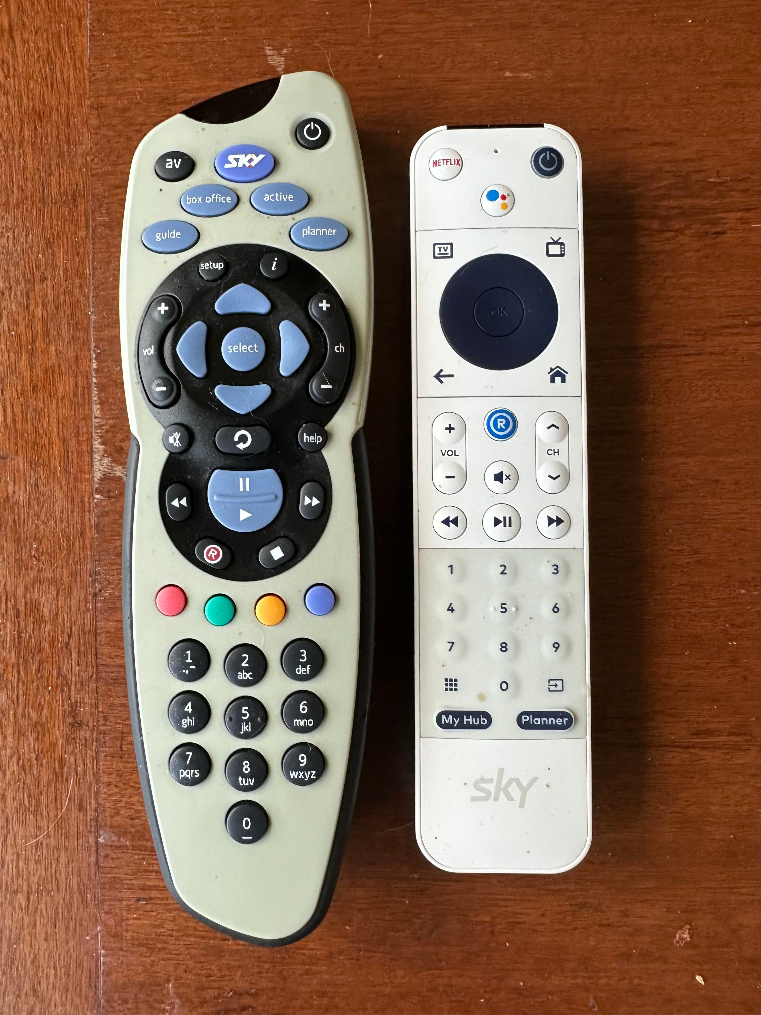 New store sky remotes