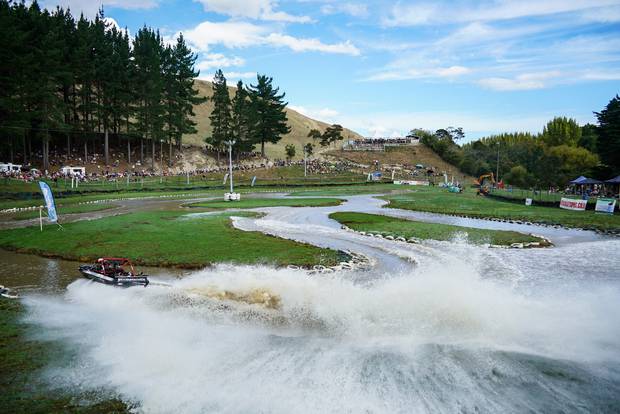 Action from the Whanganui Jetsprints.