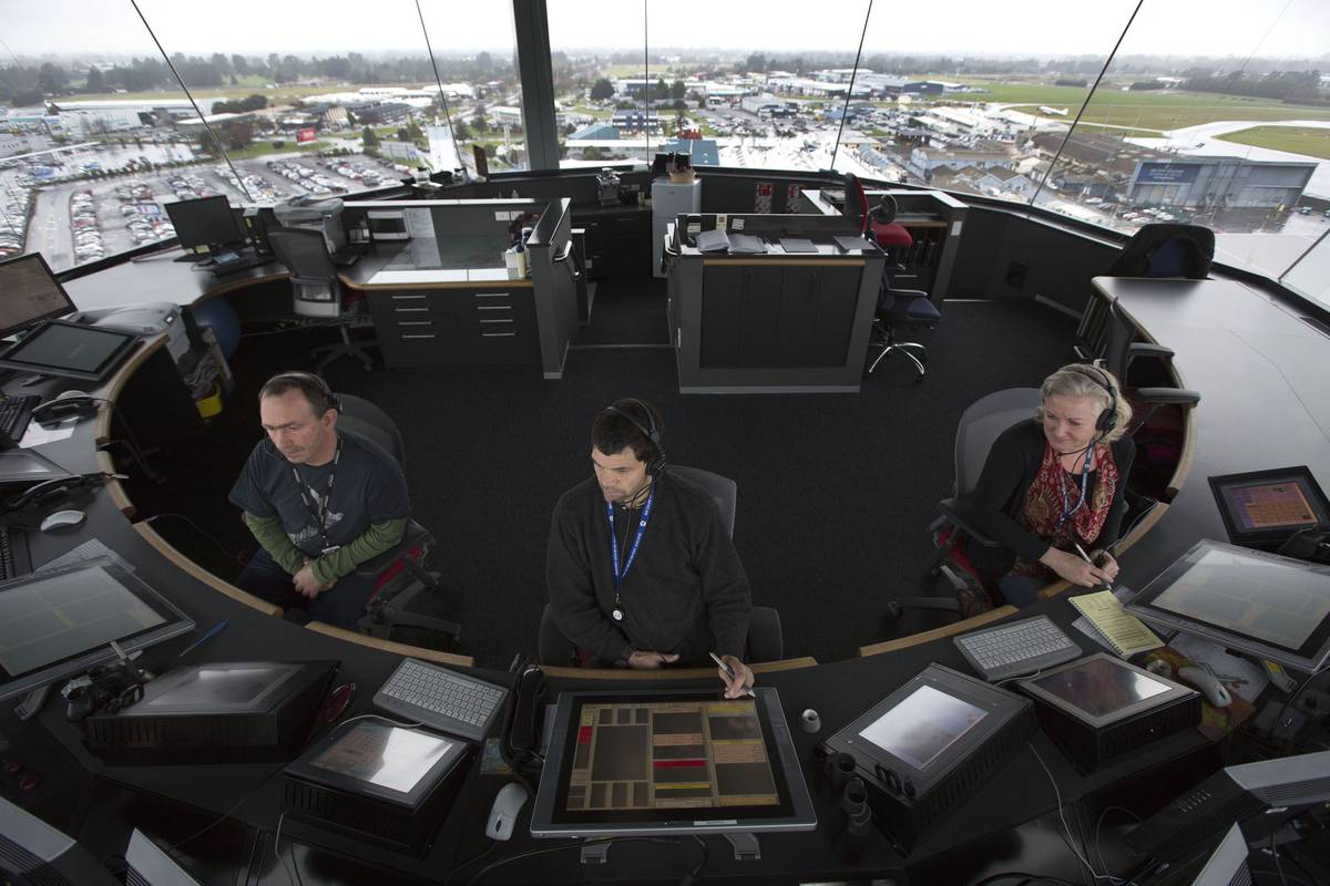 The job offering graduates 95,000 a year Air traffic control jobs up