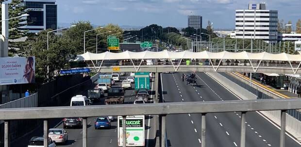 The view from the other side of the incident. Photo / Vinesh Haribhai