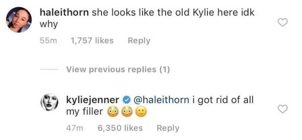 Kylie fessed up immediately. Photo / Instagram