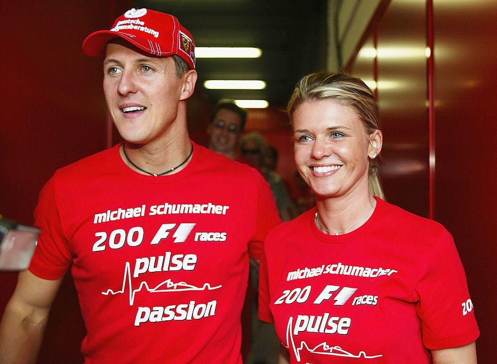Michael Schumacher seen in public for first time at daughter Gina-Maria's  wedding - NZ Herald