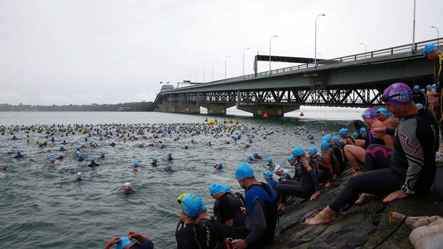 More than 1500 swimmers competed in the Harcourts Cooper and Co Double Auckland Harbour Crossing on Saturday.