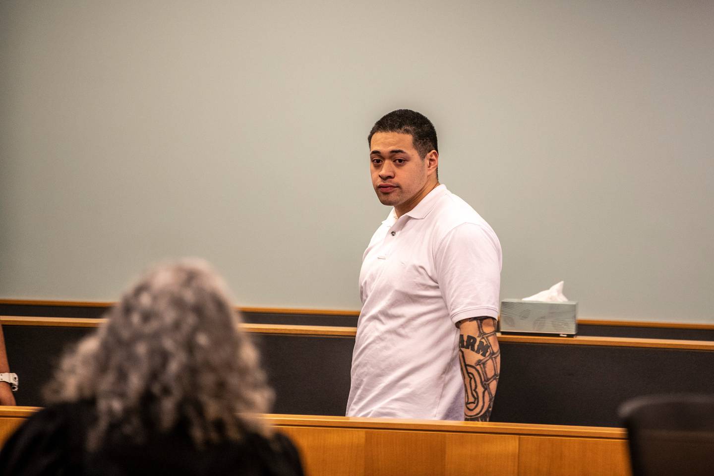 Paul Simon Tuliloa is one of three men who has pleaded not guilty to murdering Blake John Lee. Photo / Michael Craig