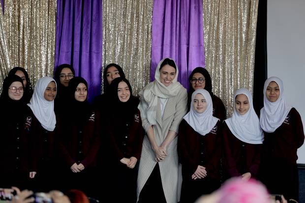 This morning's session was held at the Zayed College for Girls in Auckland's Mangere. Photo / Supplied
