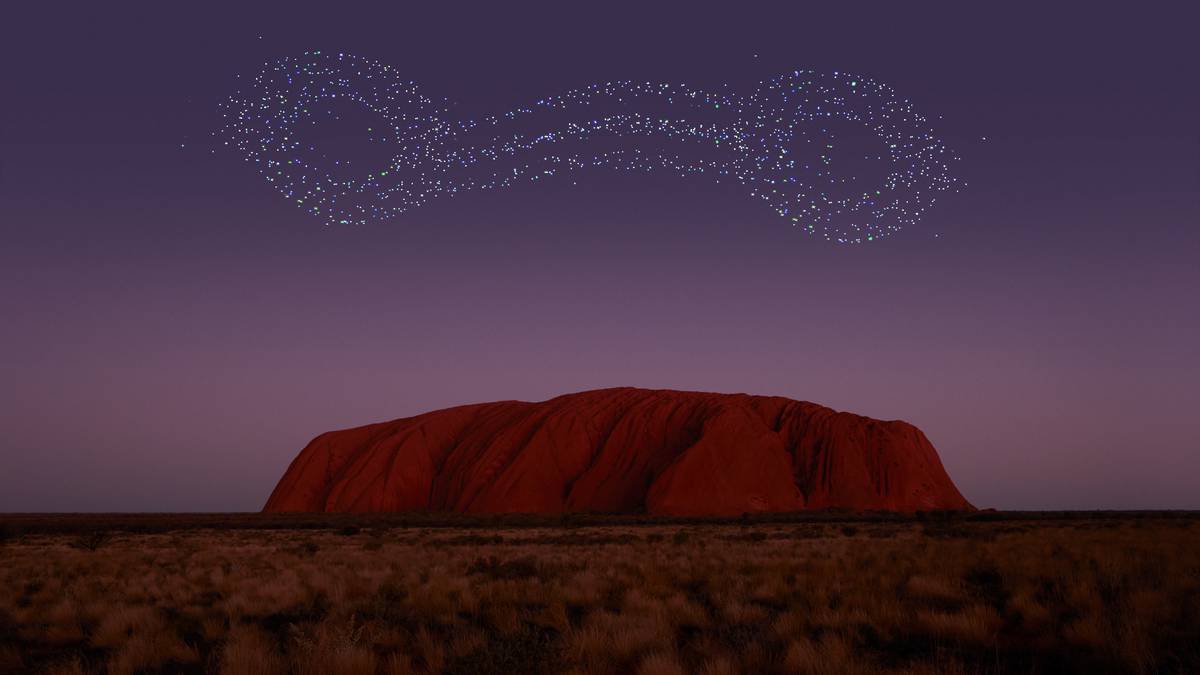 Must-do Australia travel: The world’s largest drone show at Uluru