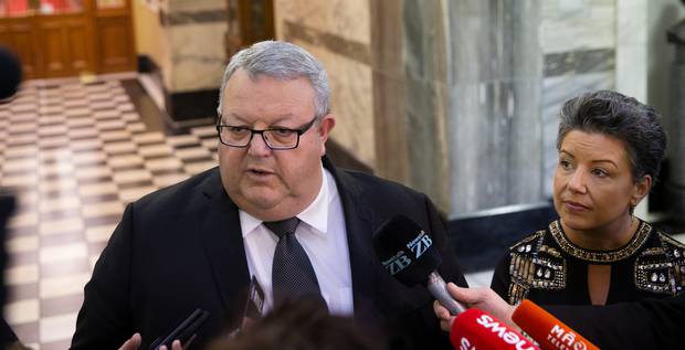 National's House Gerry Brownlee has raised concerns the law could lead to gene-selection. Photo / Mark Mitchell