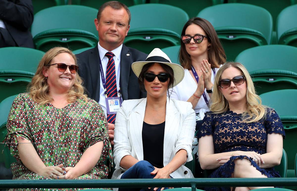 Meghan Markle S Wimbledon Appearance And Serena Williams Godmother Rumour Nz Herald